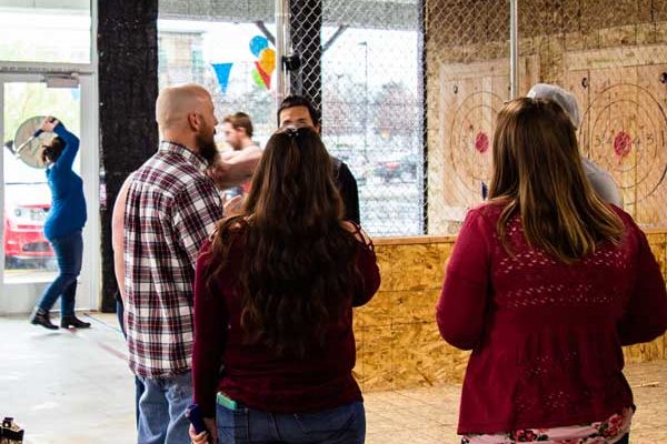 Have you ever heard of axe throwing in Utah?