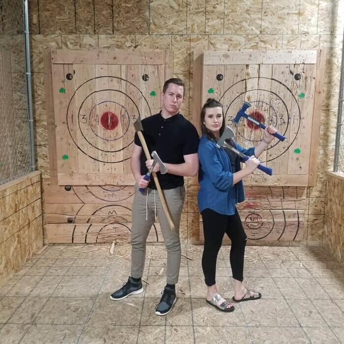 Why Axe Throwing is a Great Date Activity Phat Axe